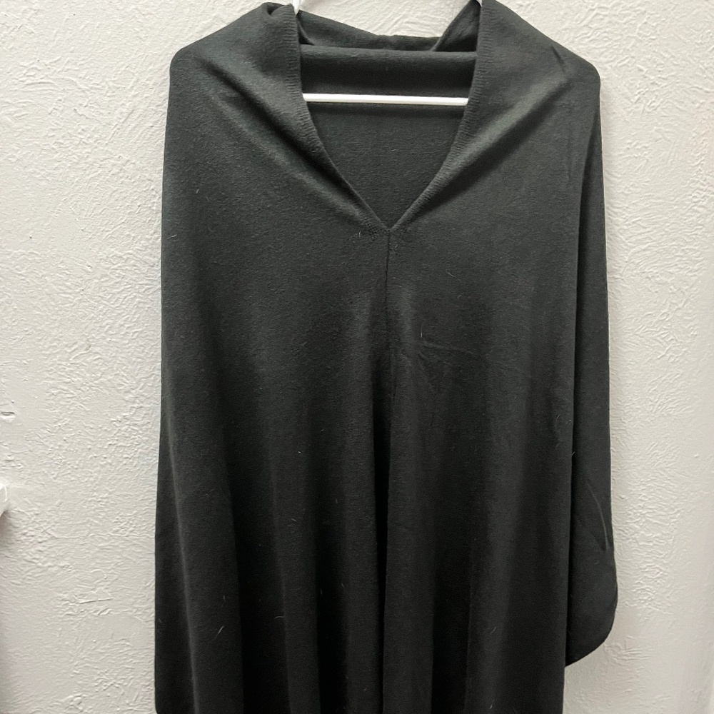 Black Multi use Shawl